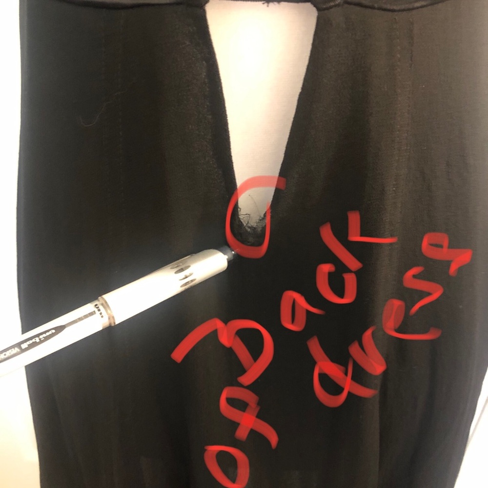 BETSEY JOHNSON slip dress. Satin on top chiffon on bottom. Sexy and cute Sz 4 - Picture 12 of 13